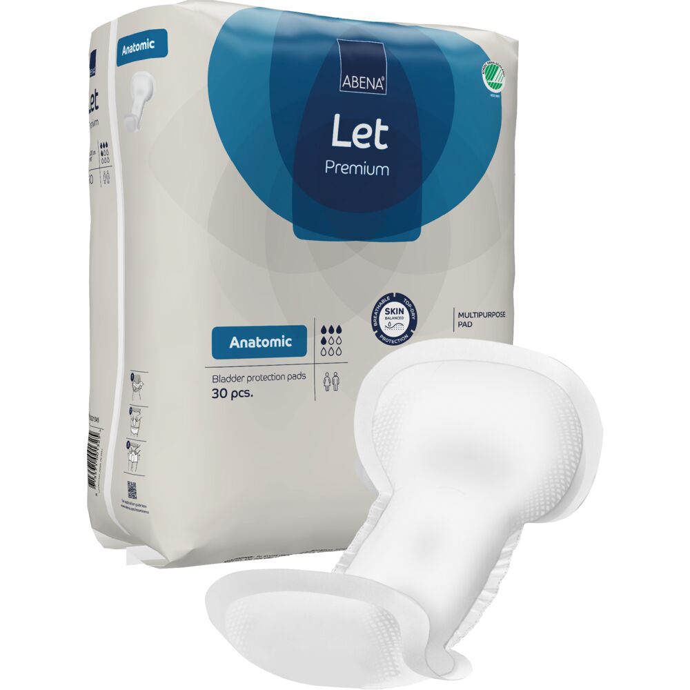 TEMU Protection absorbante anatomique – Let , 20x44cm 500ml – – 30 pièces