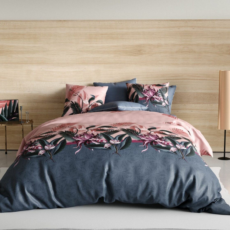 TEMU Housse de couette 220x240 cm + 2 taies d'oreiller 63x63 cm Coton