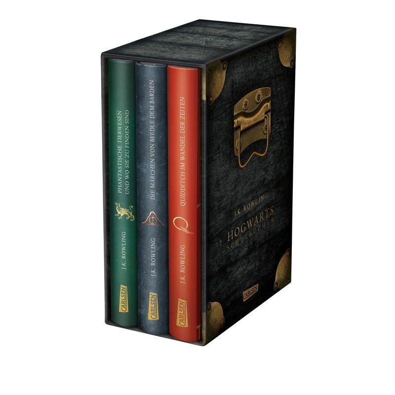 Image of Hogwarts Schoolbooks: The Hogwarts Schoolbooks In A Slipcase - J. K. Rowling - Box - Hogwarts Schoolbooks - 368 Pages - German - 2018 - Carlsen Verlag Gmbh - Ean 9783551557087