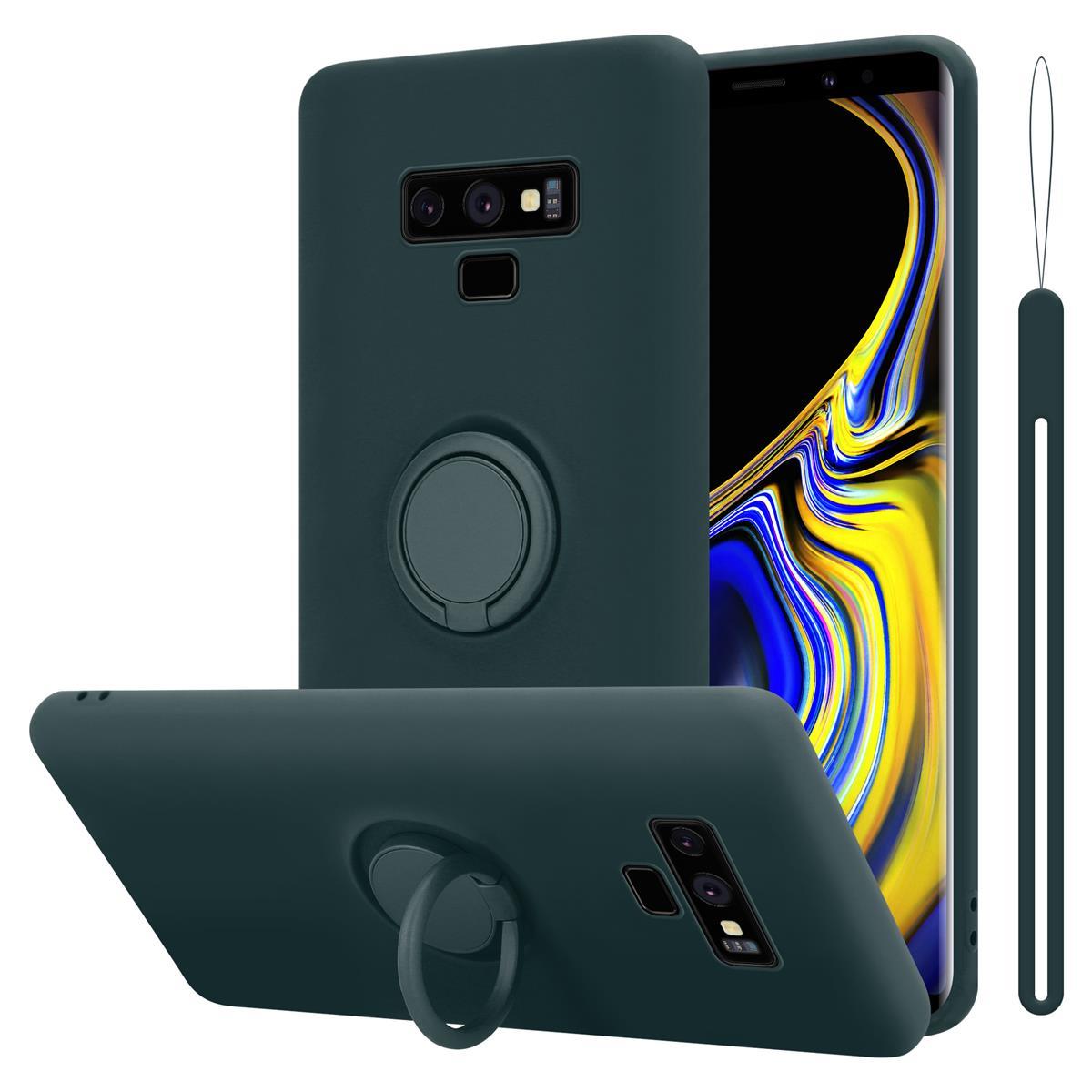 Case Compatible For Galaxy Note 9 Protective Cover Flexible Tpu Silicone Ring Back Case Cover Phone Case