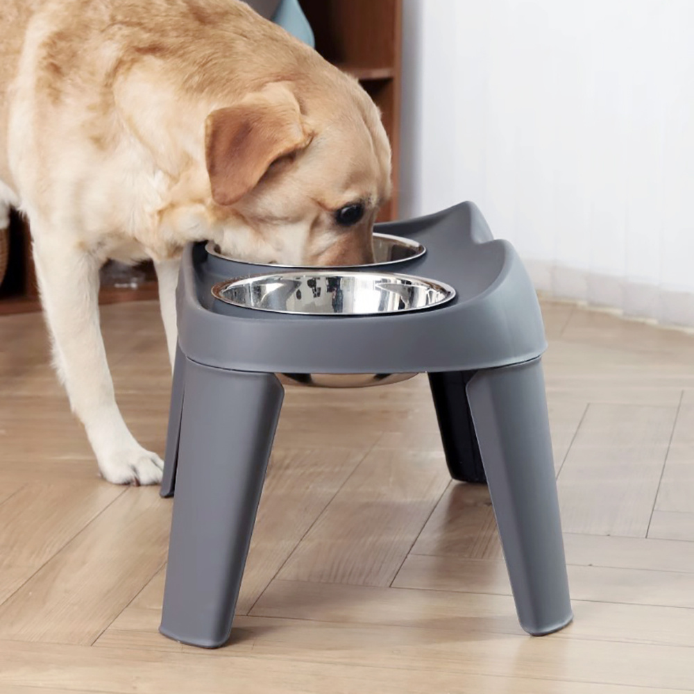 TEMU Elevated Dog Bowls, 2 Food Water Feeding Bowl, Dog Bowl Holder, Anti-slip Dog Feeding Bowl, Raised Food Bowls For Dogs, Small Medium Dog Feeding