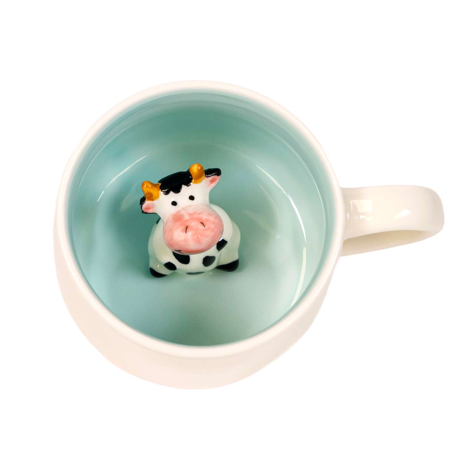 Intirilife Coffee Mug Tea Cup 3d 300 Ml Ceramic Mug Cartoon Cute Gift Mug With Handle