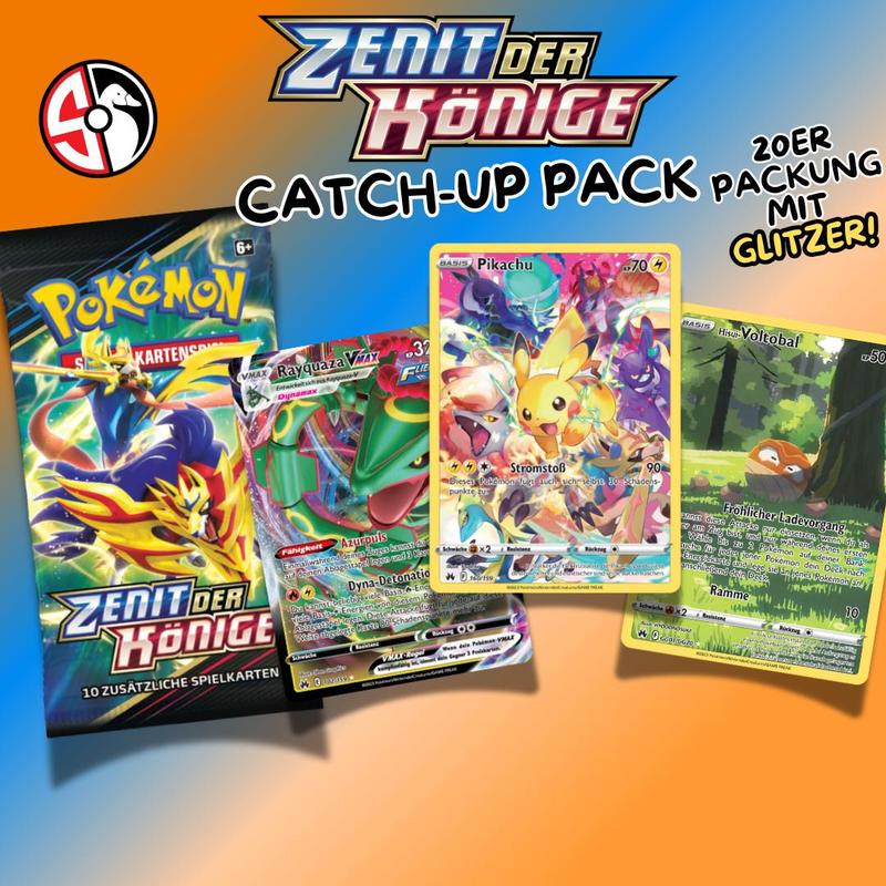 E-shop Pokémon der – Kartenpaket (20 Karten) – Deutsch – inkl. -Karte
