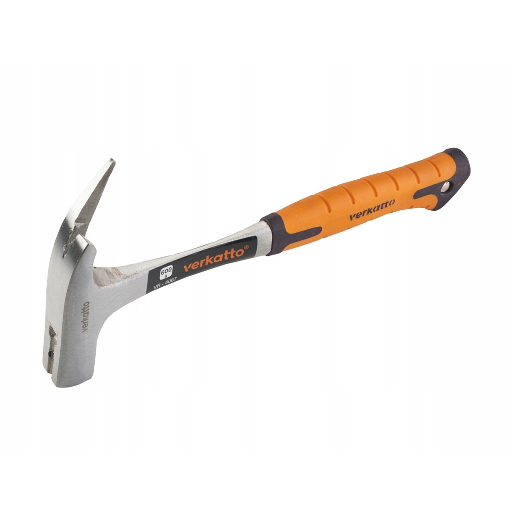 Image of Carpentry And Roofing Hammer, 600g Monoblock Steel, Nail Driving And Pulling, Durable Construction