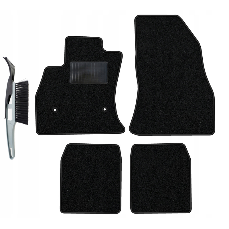 TEMU Set Completo Tappetini Auto in Velluto per Fiat 2012