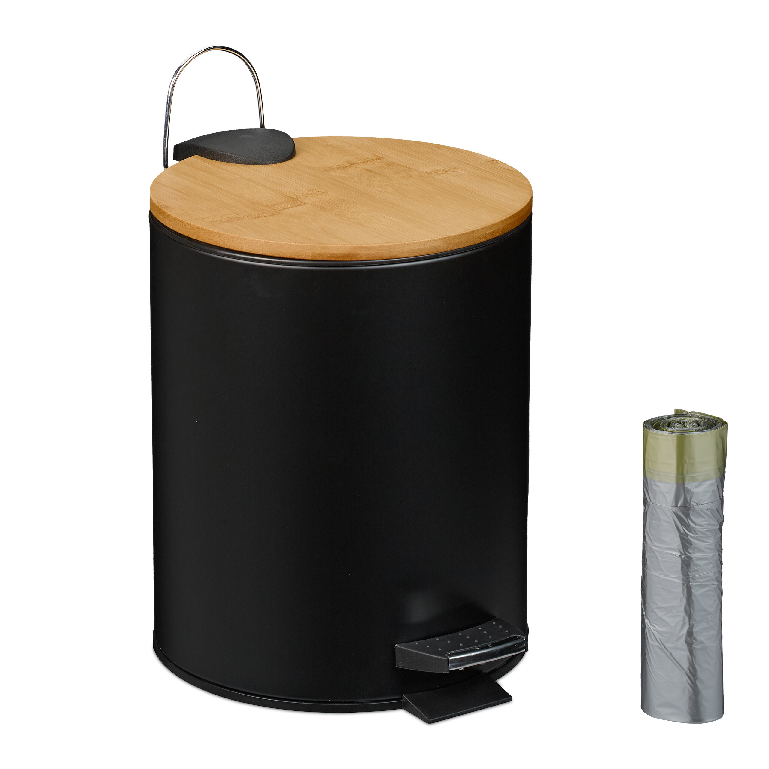 Cosmetic Bucket In Black - 5