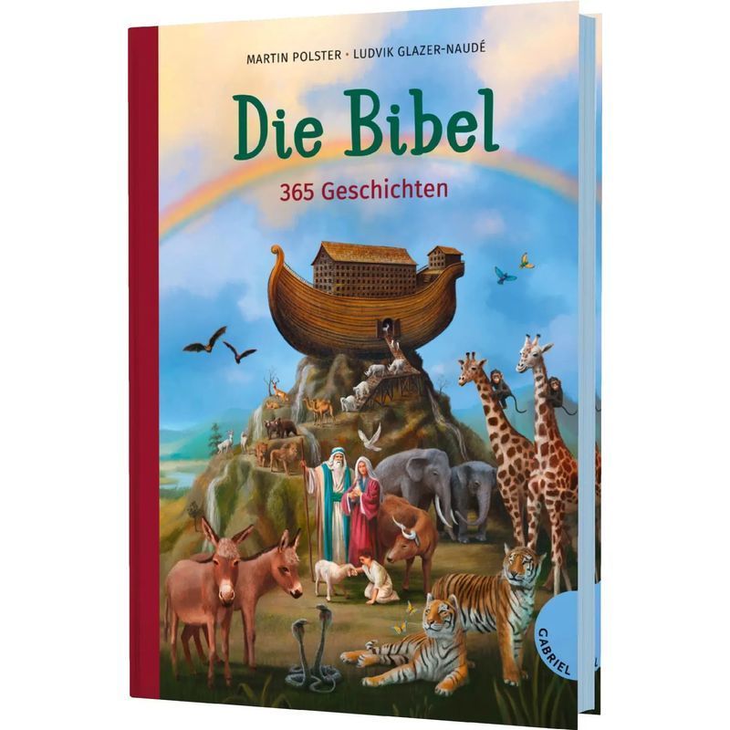 Image of The Bible. 365 Stories - Book - High-quality Children's Bible For Children From 8 Years Old - Martin Polster - 400 Pages - German - 2025 - Gabriel Publishing - Ean 9783522306737