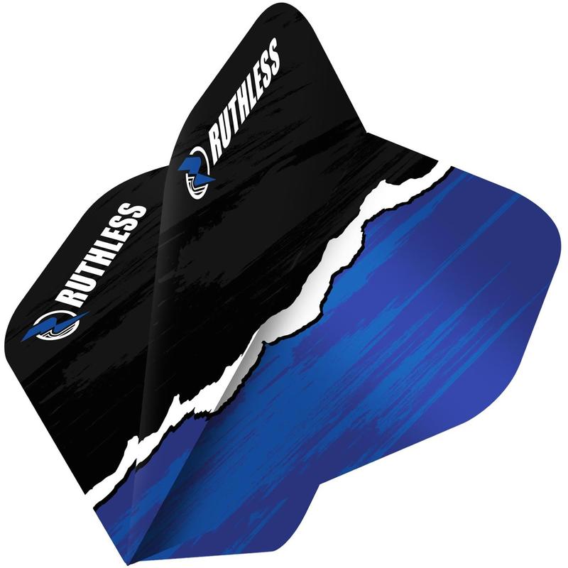 Ruthless RipTorn Dart Flights - Std - No2 - Black