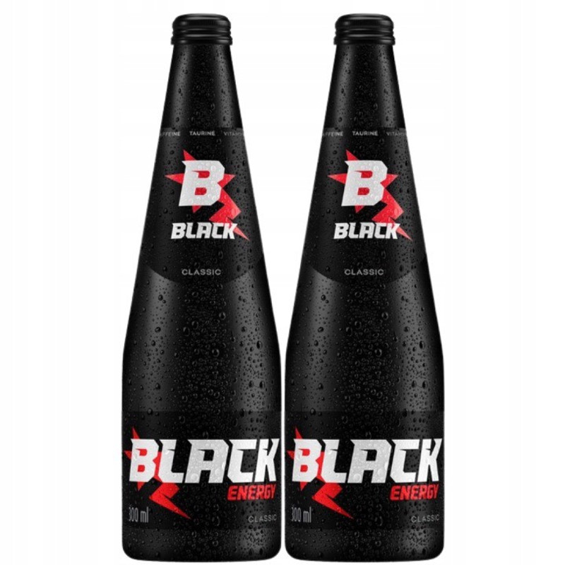 Image of Black Energy Carbonated Energy Drink 300 Ml X 2 Pieces