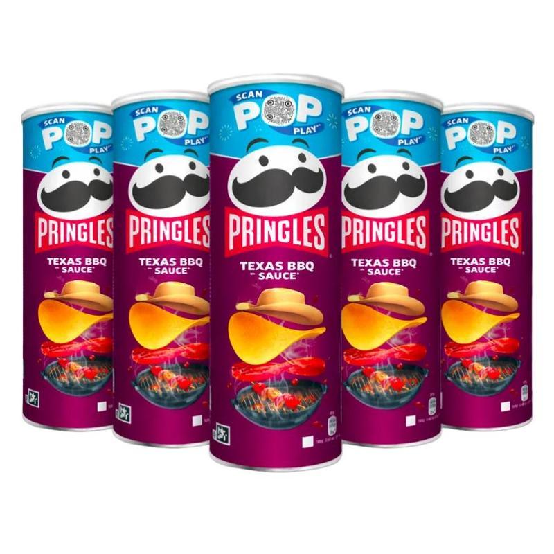 Pringles Texas Bbq Sauce 5 X 185g