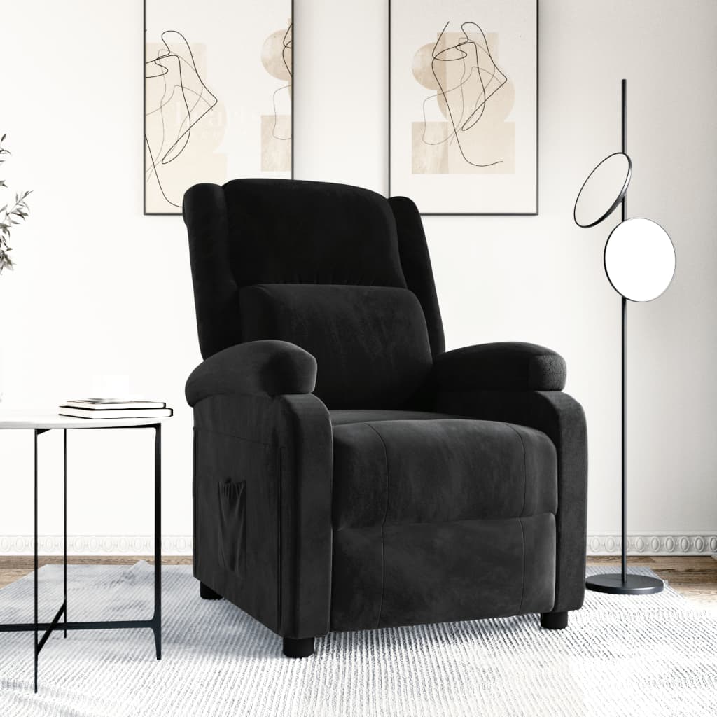 Vidaxl Relaxation Chair Tv Chair Recliner Armchair Velvet