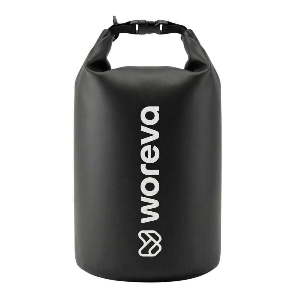 TEMU WOREVA Bolsa Impermeable Portátil de 5L para Paddle Surf, Kayak, Natación, Camping y Snowboard, con cuerda (Color Negro)