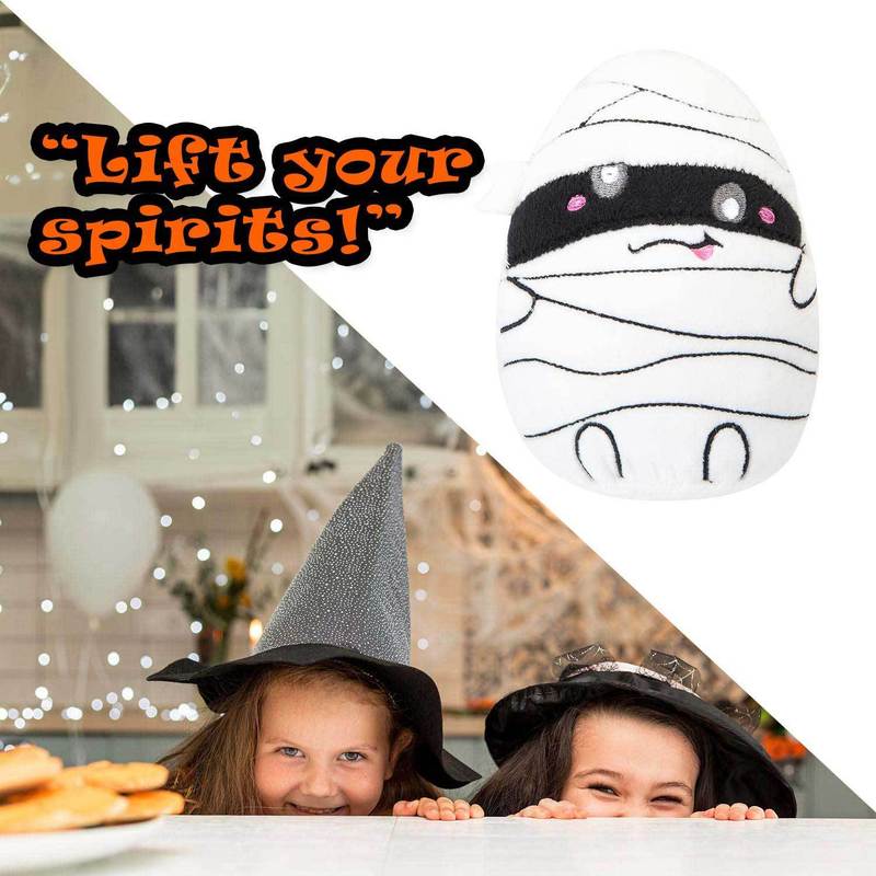 Mummy Soft Toy Halloween Themed Plush, 16cm x 10cm