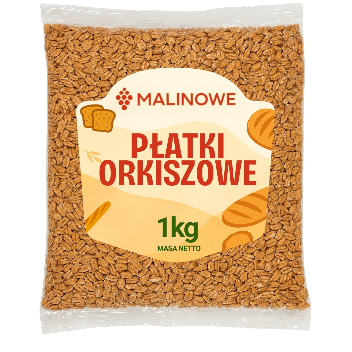 Oat Flakes 1kg Breakfast Flakes Natural Premium