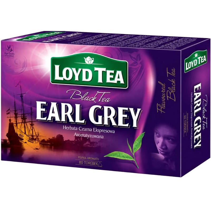 Image of Black Tea Loyd Earl Grey 80 Bags