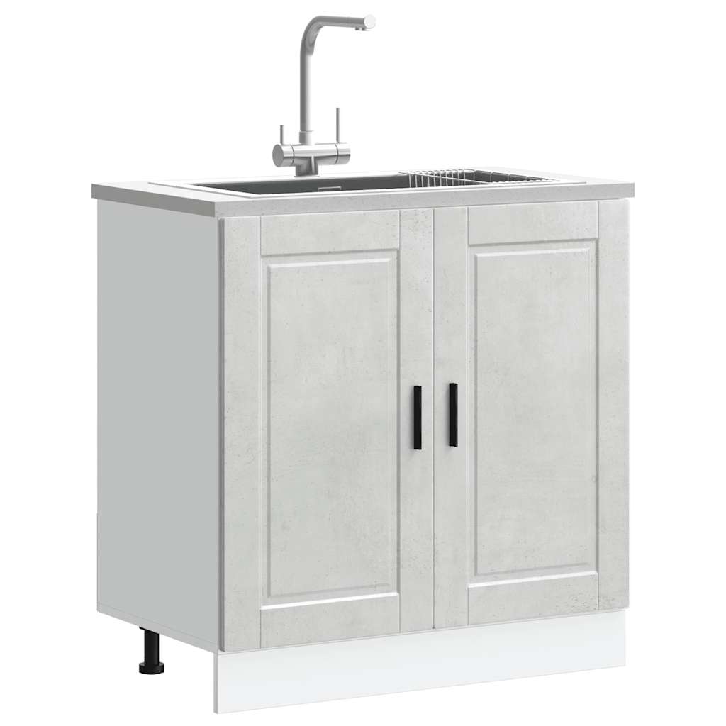 Sink Base Cabinet, Kitchen Base Cabinet With Door, Under-sink Storage Cabinet For Kitchen Countertop