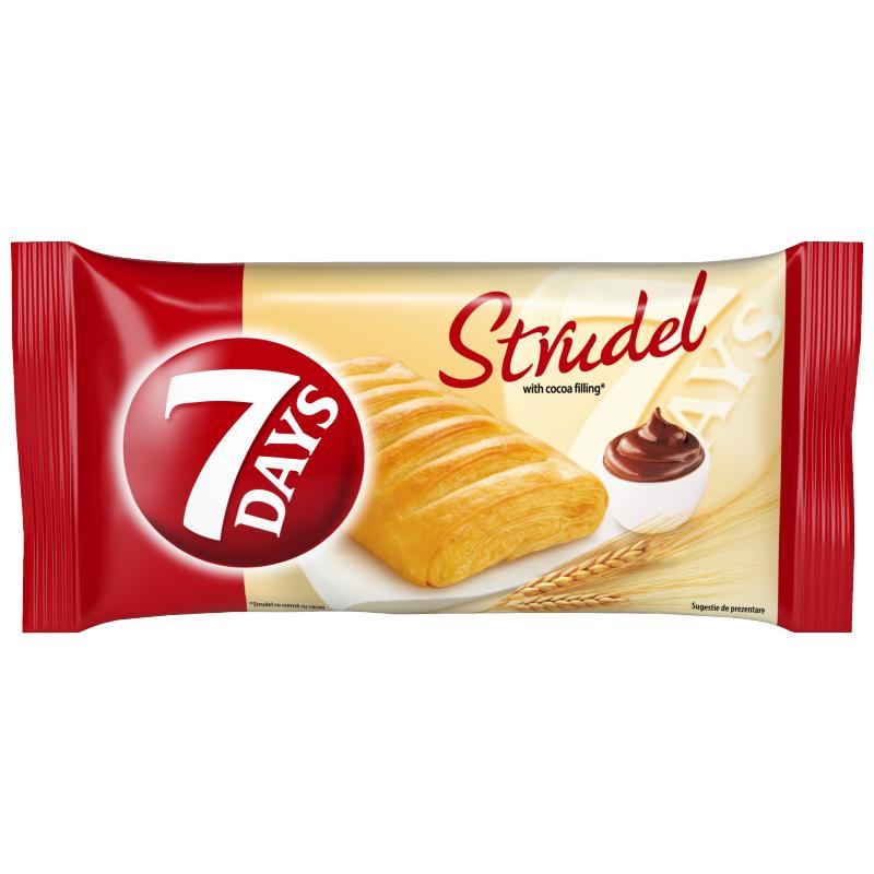 7days French Strudel Cake With Cocoa Filling - 80 G