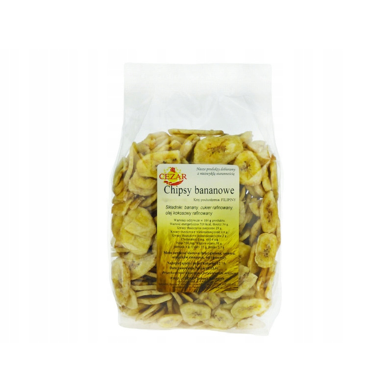 TEMU Banana Chips 500g Dried Bananas Dried Banana