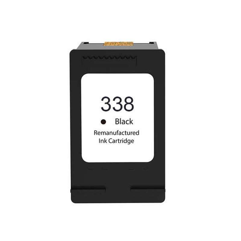 TEMU de tinta negra HP 338 remanufacturado compatible - Reemplaza C8765EE