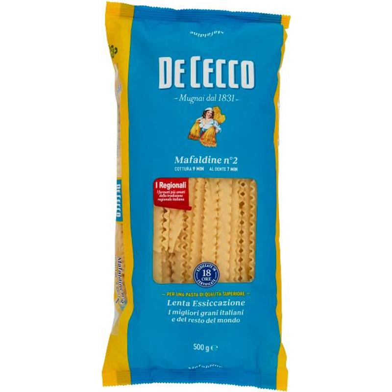Image of Semolina Mafaldine Pasta 500g - De Cecco