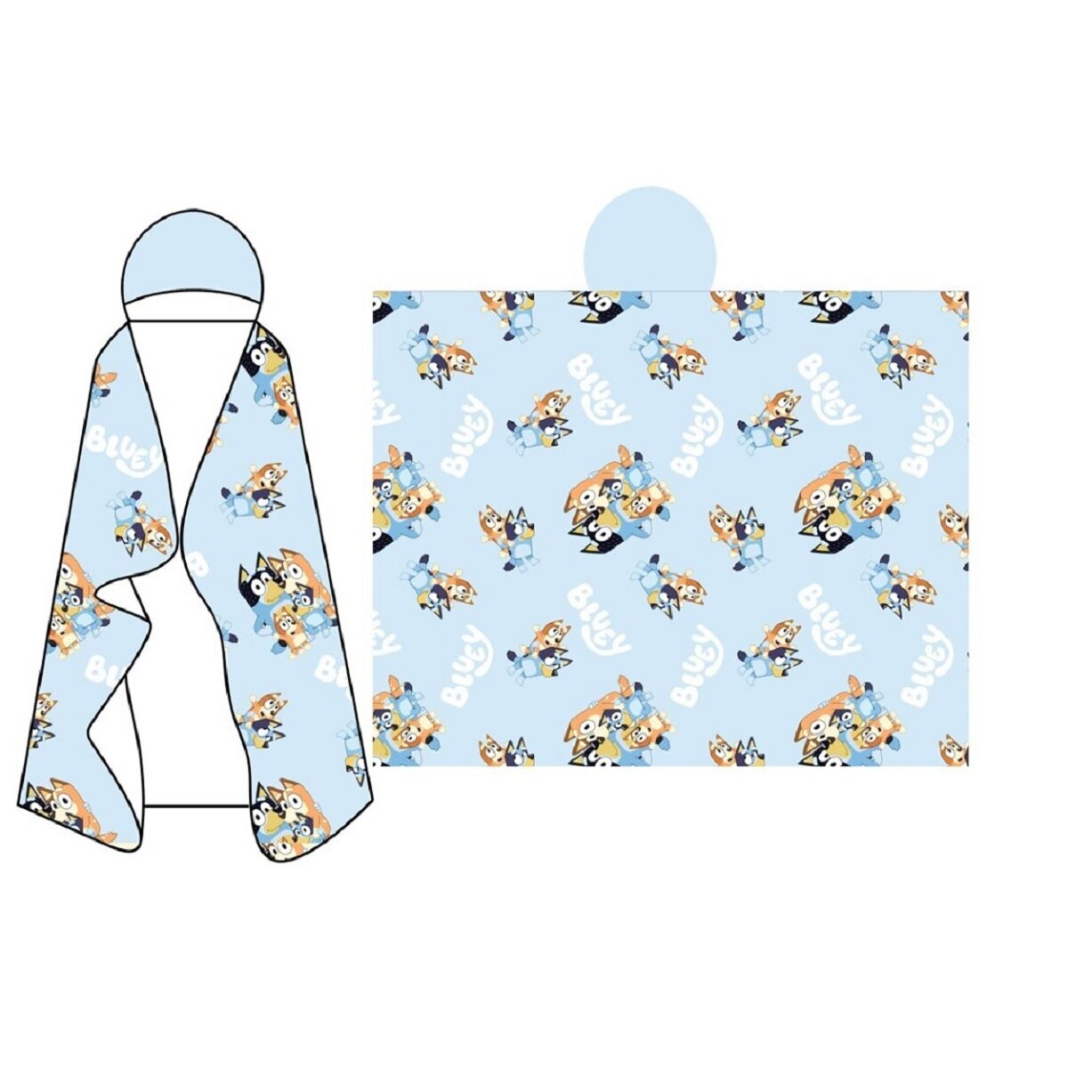Plush Blanket Set 120x150 Cm Fluffy Blanket & Warm Hood