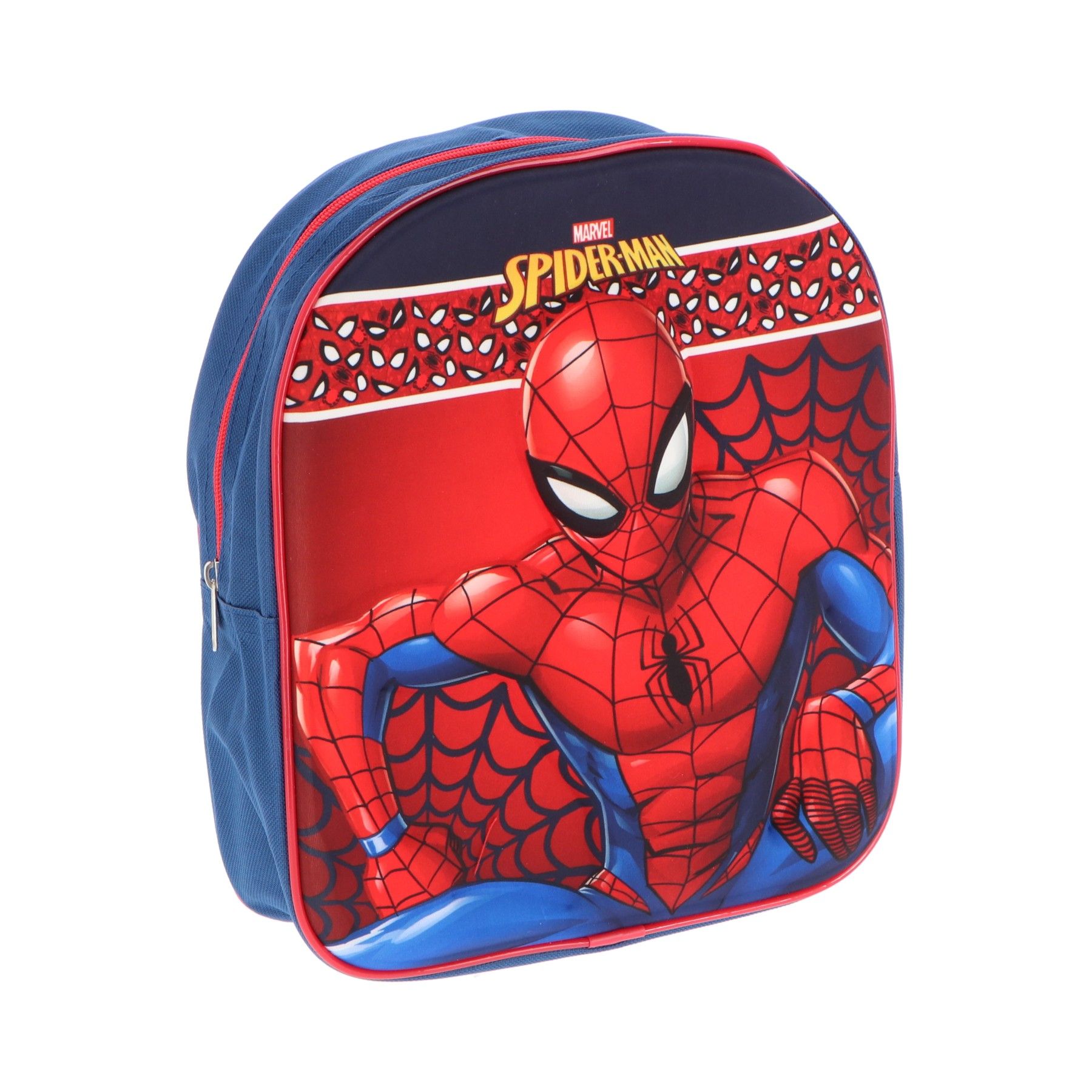 Spiderman 3d Backpack For Kidsschool Bag For Boys With Comic Motif
