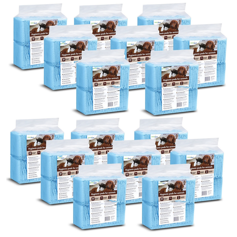 Image of Hygienic Mats For Animals Greenblue 60x40cm 800pcs Gb495