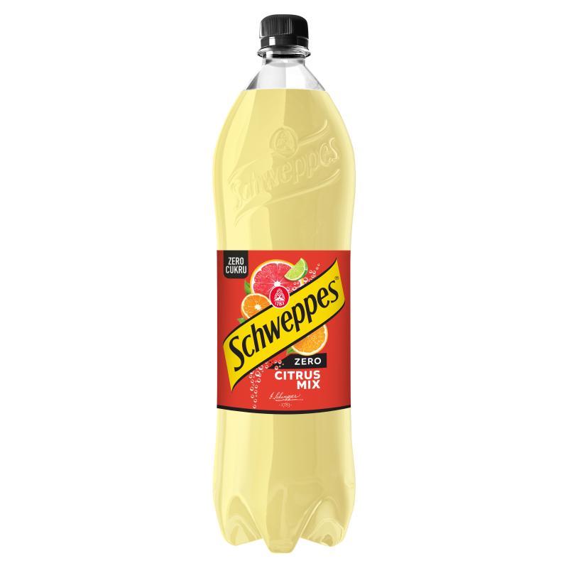 Image of Schweppes 0 Citrus Mix Carbonated Drink 1.35 L