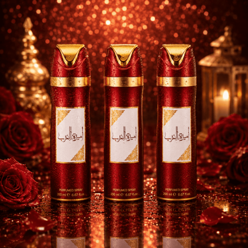 Image of Lot Of 3 Deodorant Sprays 200ml Fresh Fragrances Quick Dry Long-lasting Protection