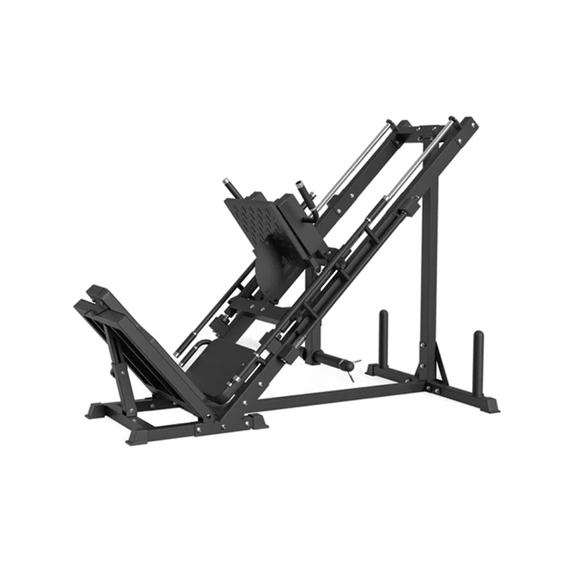 Leg Press and Hack Squat Machine with 30kg Tri-Grip Plates