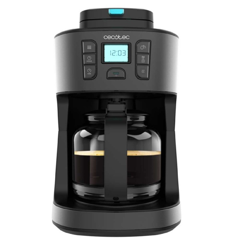 TEMU Cecotec de Goteo Coffee 66 Grind & Drop. 1086 W, Molinillo de Cuchillas, 12 Tazas, Tecnología Extremearoma