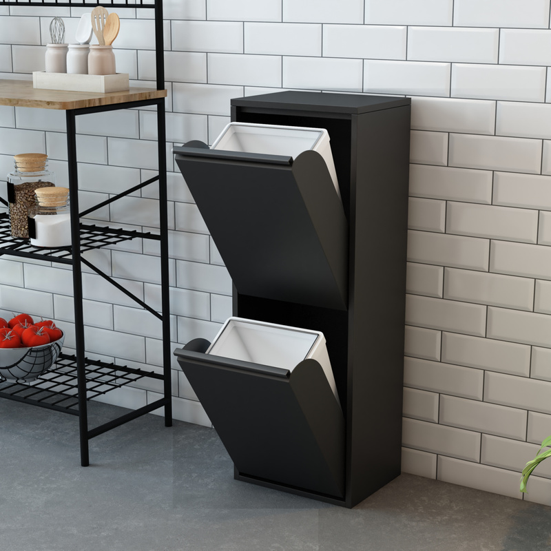 Sollentuna Waste Sorting Cabinet In Colors