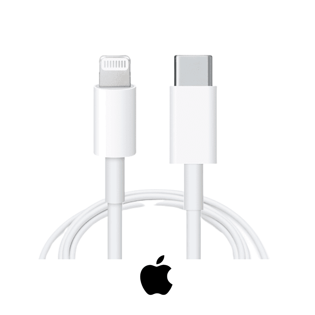 TEMU Cable Apple Original USB-C a Lightning 1 m - Carga Rápida 20W