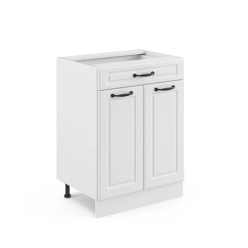 Image of -style 60 Cm Kitchen Base Cabinet With Drawer, Without Worktop - Drawer Cabinet For Kitchen, Kitchen Furniture With Drawer, Particle Board, 16 Mm