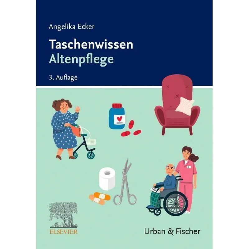 Image of Angelika Ecker: Pocket Knowledge Elderly Care / Paperback / German / 2025 / Urban & Fischer Elsevier
