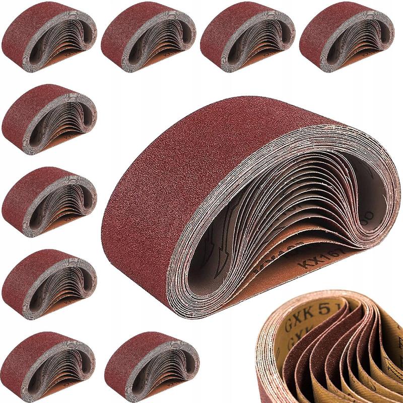 TEMU Rasoir pour meuleuse 75X533 P40, 10 pièces de ruban infini