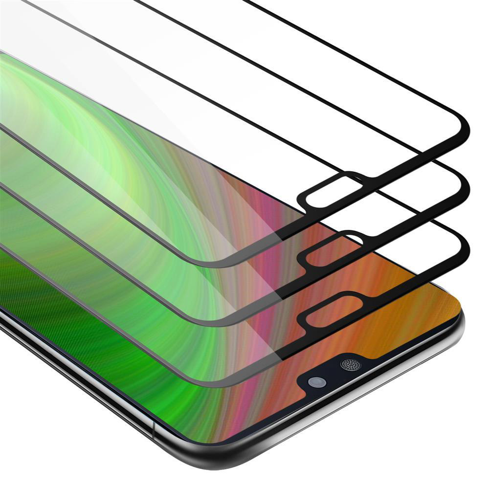 3x Full Screen Protector Compatible For Huawei P20 Tempered Glass Screen Protector Film