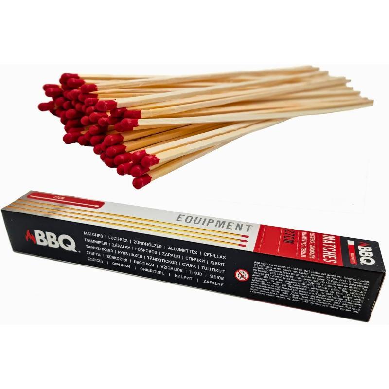 E-shop XXL Kamin Streichhölzer 27 cm - 5er Pack/je 60 Stück - Jumbo Zündhölzer extra lang - Grill Feuer Kerzen Lagerfeuer Anzünder Maxi