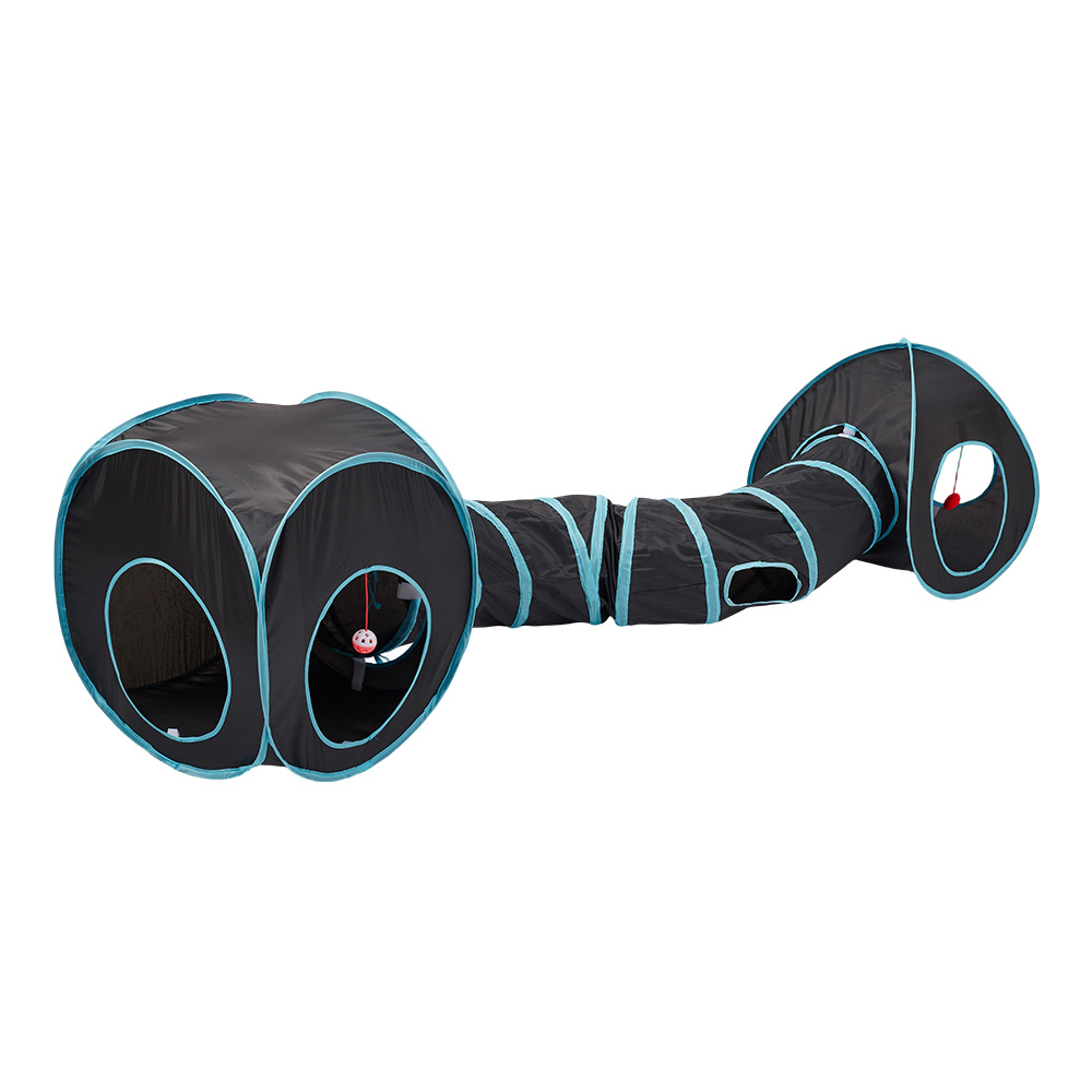 Foldable Cat Tunnel Tent for Interactive Play