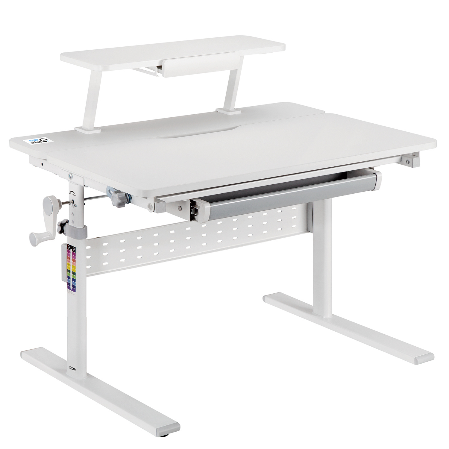 Image of Adjustable Children's Desk Ergo Office 900x600mm Max 40kg Er-483