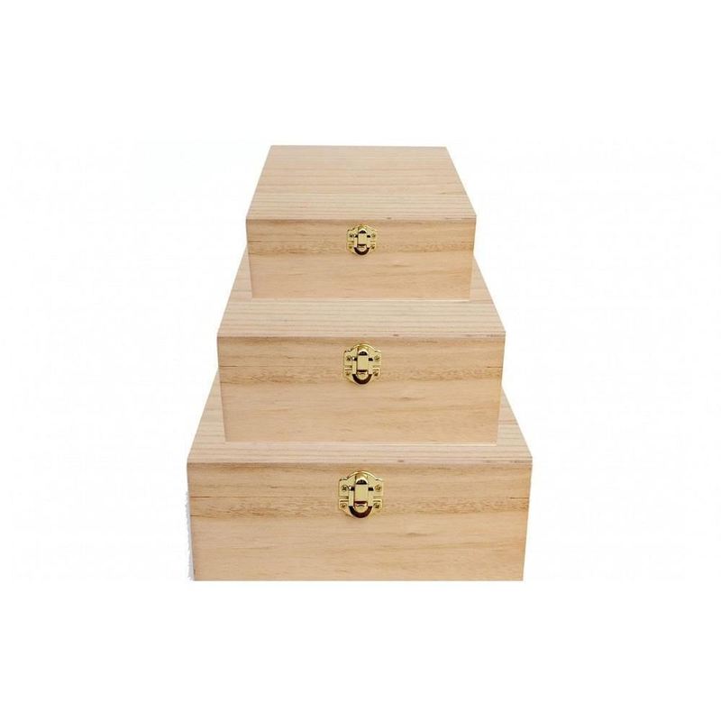 TEMU Crafting Boxes Set Of 3 - Home Organizer Storage Box - Organiser