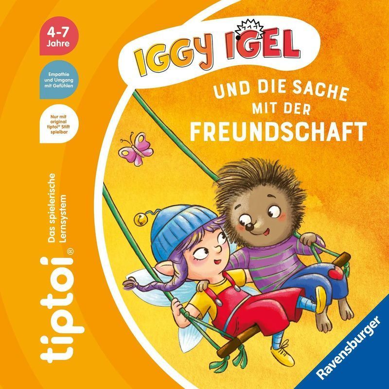 Image of Tiptoi Picture Stories On With Feelings: Iggy The Hedgehog And The Thing About Friendship - Paperback - Anja Kiel - Tiptoi - 16 Pages - German - 2026 - Ravensburger Verlag - Ean 9783473493067