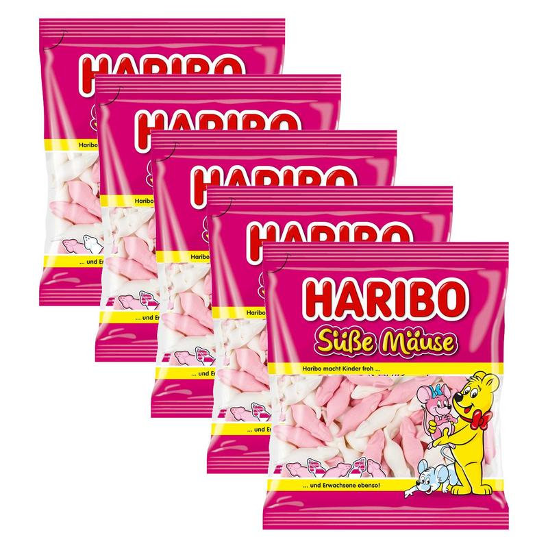 5x Haribo Sweet Mice 175g (5x175g)