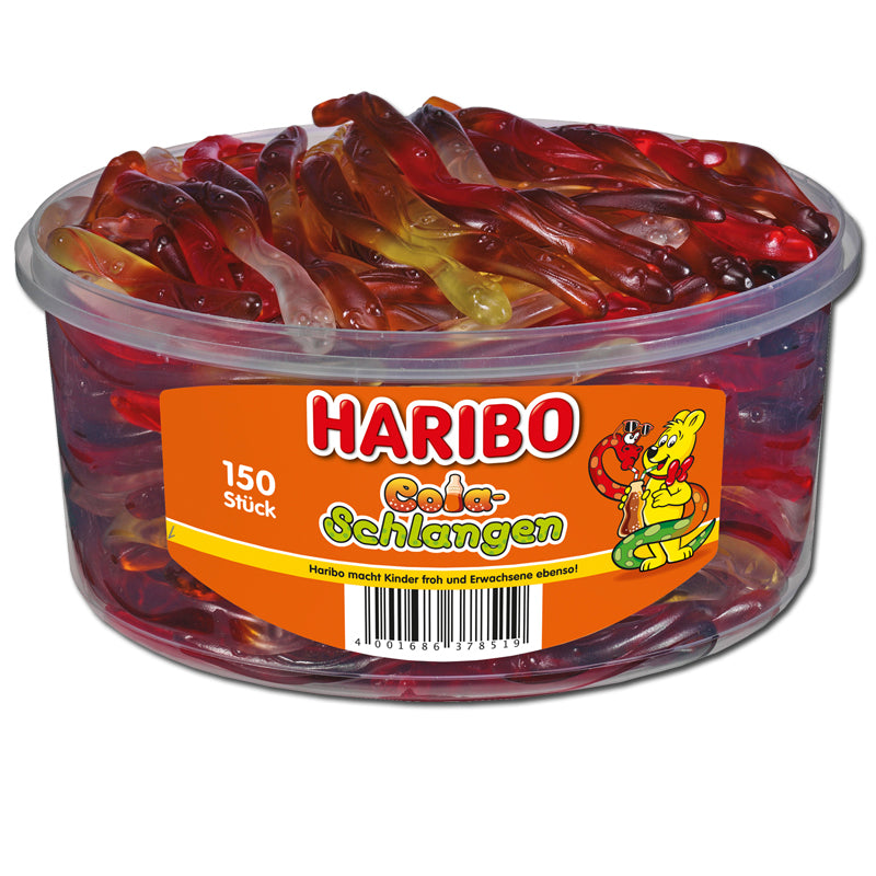 Haribo - Cola - Can 150 Pieces - 1.05kg