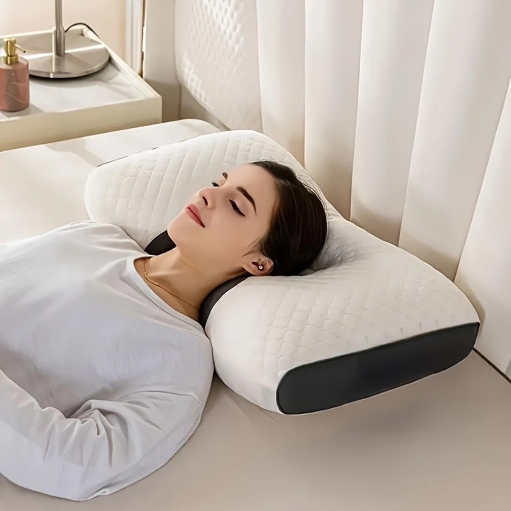 40*66*11cm Memory Foam Neck Pillow Cervical Pillow Ergonomic Bed Pillows Side Sleeper Pillows Comfortable Support Cushion Sleeping Cushion For Side Back Stomach Sleepers