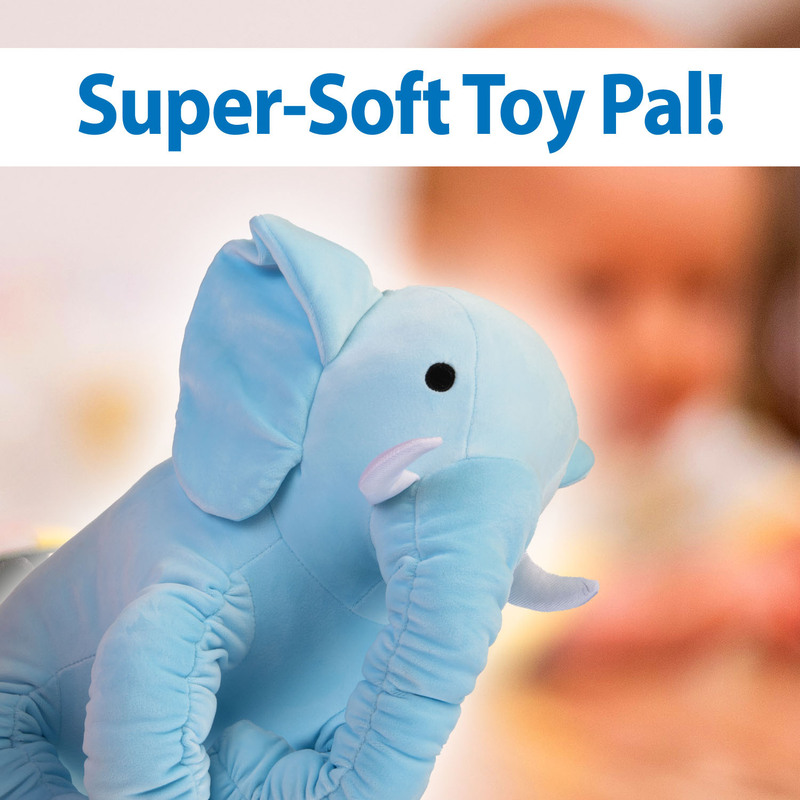 Ultrasoft 40cm Blue Elephant Plush Toy