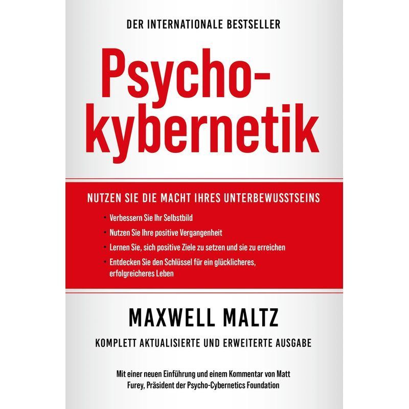 Psychocybernetics - Harness The Power Of Your Subconscious - Maxwell Maltz - Paperback - 336 Pages - German - 2022 - Finanzbuch Verlag - Ean 9783959726085