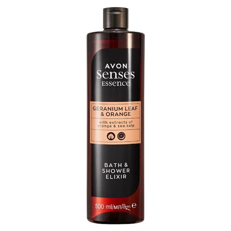 Avon Bath And Shower Geranium Leaf And Orange 500 Ml