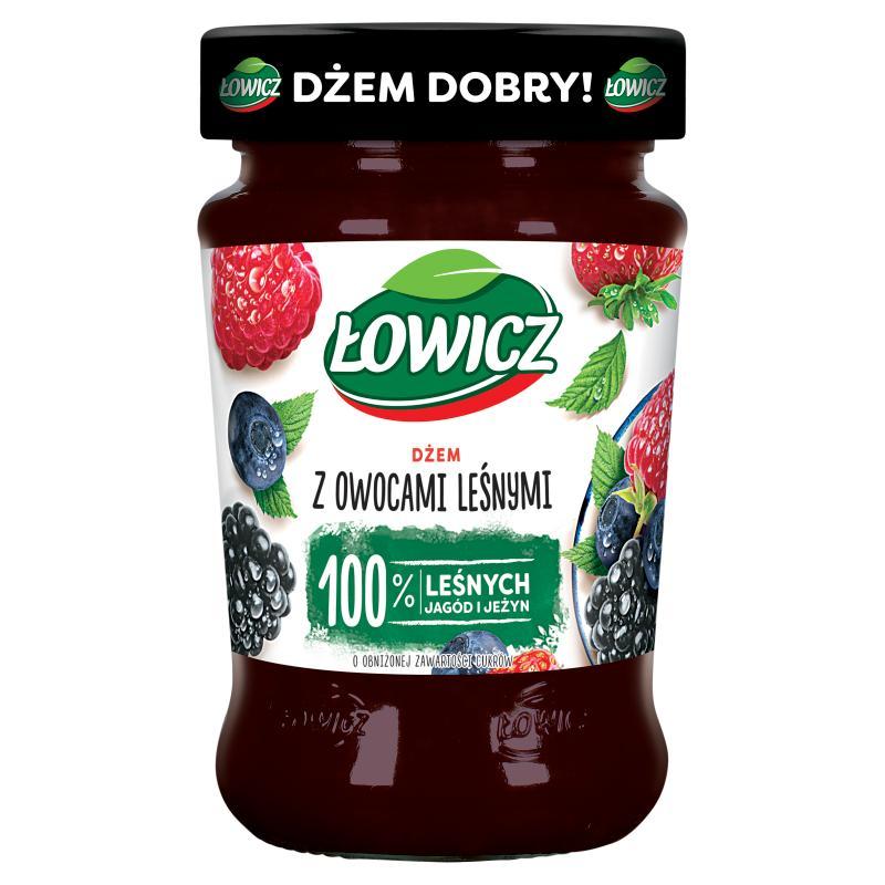 Image of Łowicz Forest Fruit Jam With Reduced Sugar Content, 280 G