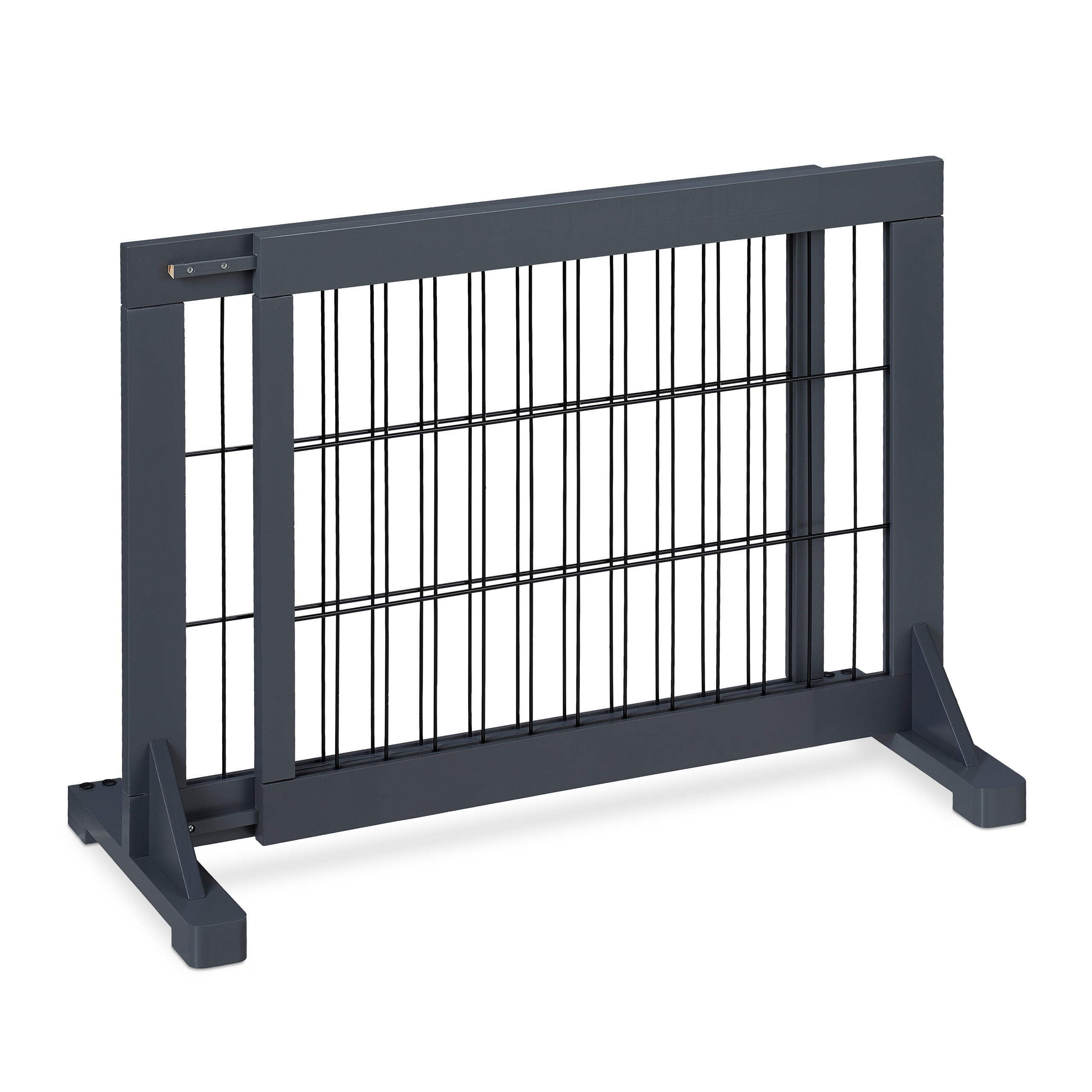 Barrier Gray - (w)70-115 X (h)56 X (d)32 Cm